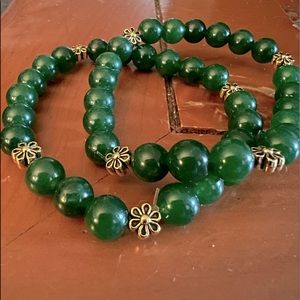 2 Thai Jade Bracelets